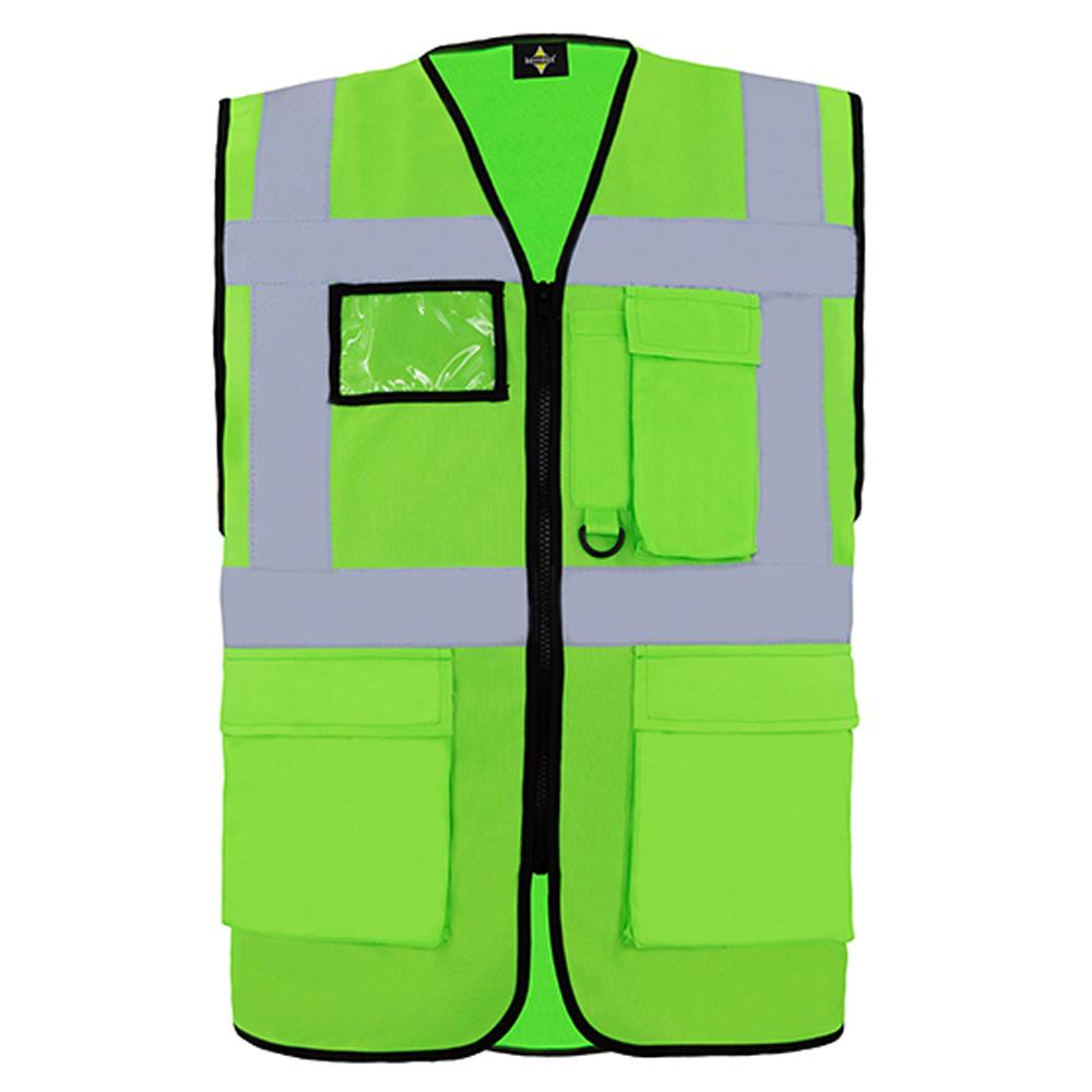 Korntex Unisex Adult CO² Neutral Hamburg Multi-Functional Hi-Vis Vest