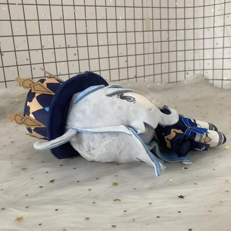 20cm Genshin Impact Furina Plush Toys Doll Lovely Pillow Water God Christmas New Year Birthday for Kids Gifts