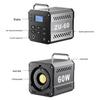 60W Handheld Portable Spotlight for Outdoor Wedding, Film, and Night Portraits