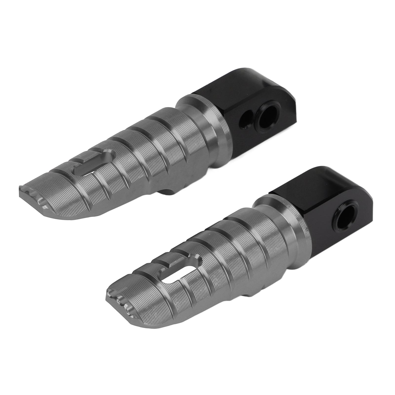 

Motorcycle Rear Foot Peg Rest CNC Aluminum Alloy Replacement for Street Scrambler 900 2016‑2021 Gray