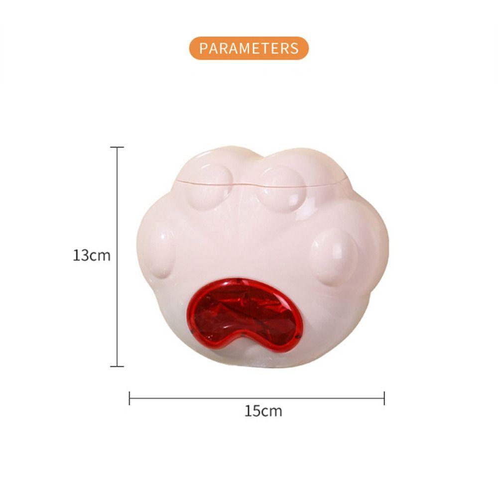 Wandmontierte Wickelorganisations-Cartoon-Staubdichte Box Katzenkrallenform Frischhaltefolien-Aufbewahrungsbox Zuhause