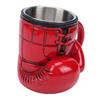Boxing Glove Mug Resin Stainless Steel Novelty Boxing Coffee Mug Funny Tea Cup for Men Boyfriend Birthday Gifts