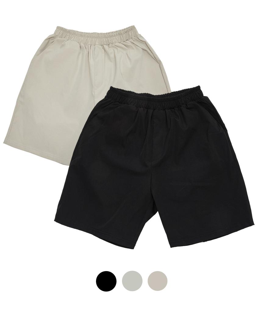 PEPPERSEASONING Minimal Essential Half Pants Shorts 3 Colors