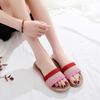 Cotton and Linen Non-Slip Home Slippers for Men and Women – Indoor Summer Slippers with Thick Bottom for Wooden Floors.
