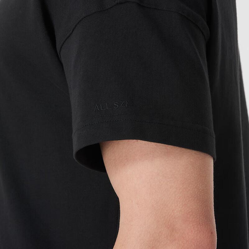 Adidas SS25 M A SZN Minimalist Sports Casual Loose Breathable Short Sleeve T-Shirt Men Tops Black JY8565