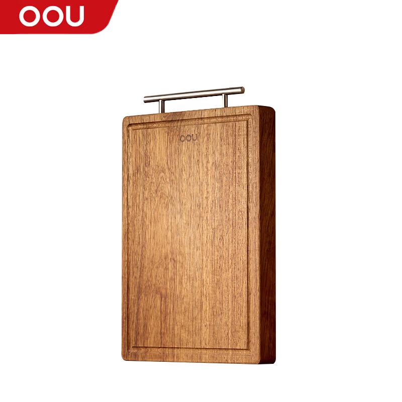 OOU Black Gold Ebony Solid Wood Cutting Board