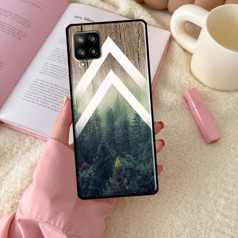 Forest Geometry Wood Nature For Samsung Galaxy A56 A54 A34 A14 A06 A16 A26 A36 A12 A32 A52 A13 A33 A53 A15 A35 A55 Case