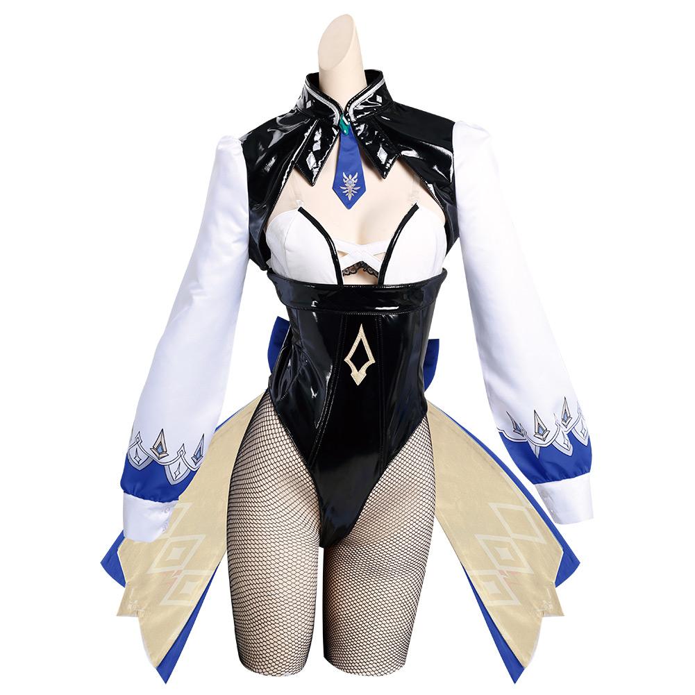   Eula Cosplay Costume Dress Outfits Halloween Carnival Suit
