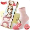 Girls' Summer Thin Mesh Mid-Calf Socks