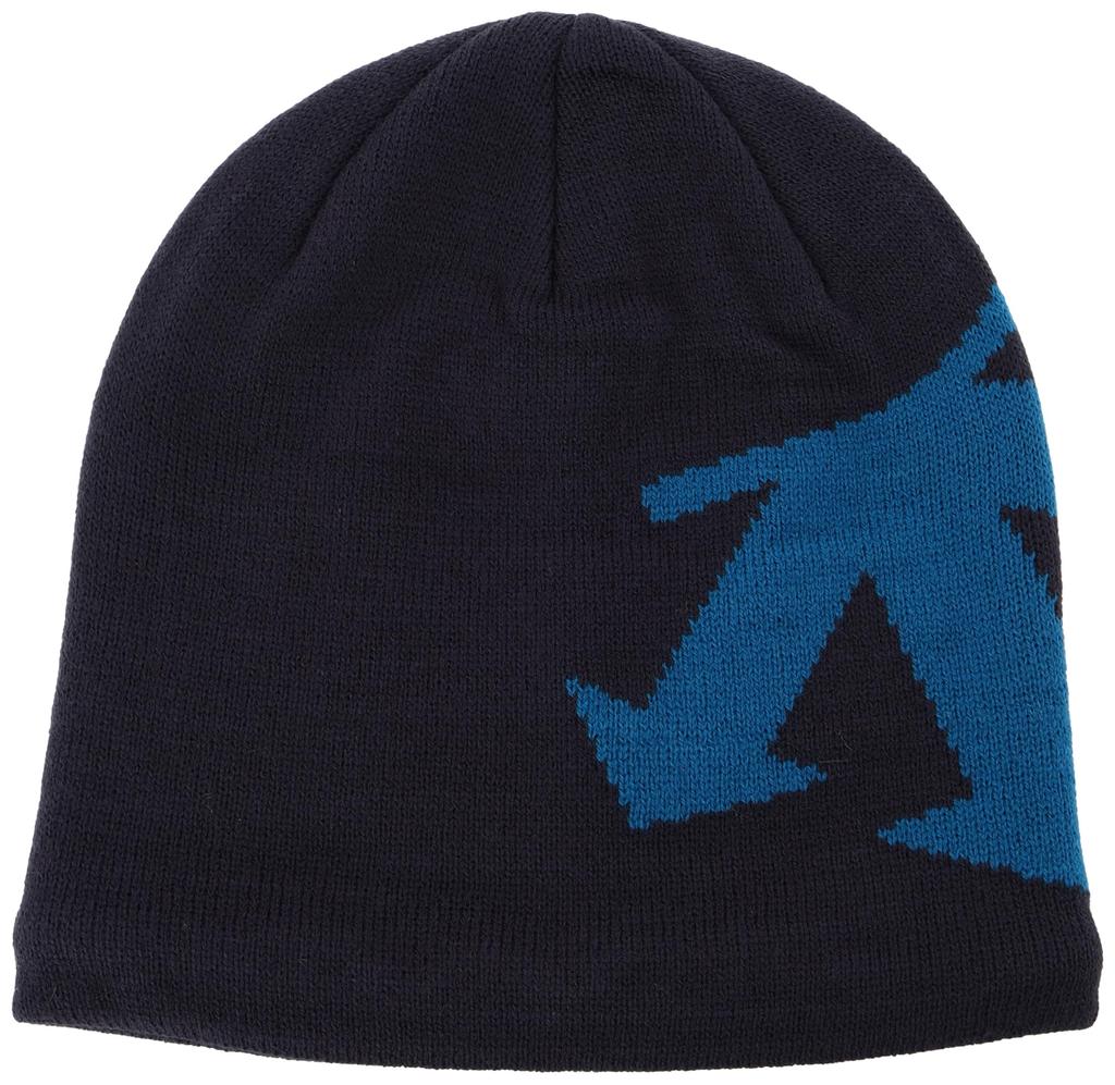 Descente Knit Heat Simple DWBWJC63 NNY Cap, Navi, Warm, Sweat-Wicking, Quick-Drying, Antibacterial, Odor-Resistant, Design, Men's,