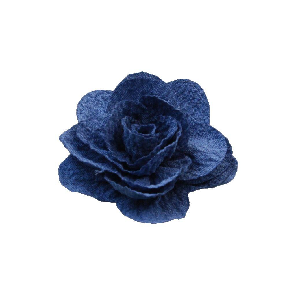 10-Color 3D Rose Handmade DIY Hairpin - Versatile Korean Hair Accessory for Clothing, Shoes, and Bags