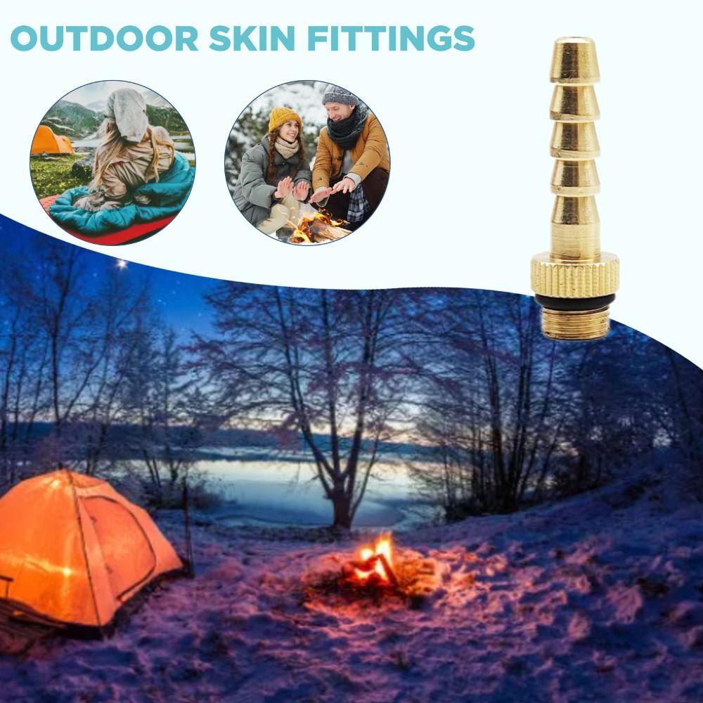 Practical Valve Adapter Multi-purpose Camping Stove Hose Adapter Tube Hose Adaptor Cooking