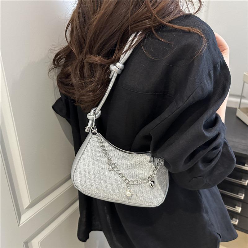 Underarm Bag Women's New Summer Fashion Design Sense Niche Shoulder Messenger Bag Women's Small Square Bag