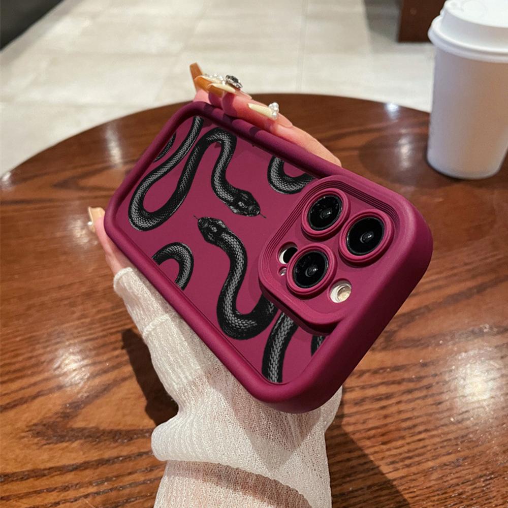 

LZ5 Butterfly Black Gold Snake силиконовый чехол для телефона Samsung A15 A35 S24 S23 Ultra S22 S21 Plus S20 FE A05 A54 A55 A53 A14 M15 противоударный задний чехол Samsung M23 5G