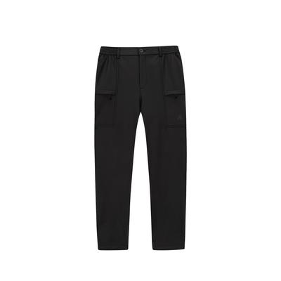 Outdoors Series Woven Sports Long Pants Spring 2026 Casual Pants Men Bottoms Basic-Black 952616501-3