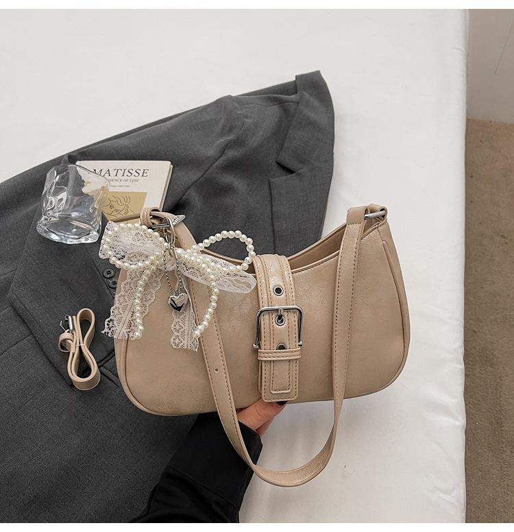 

Korean-Style Women s Underarm Bag High-Quality Belt Decorati Versatile Fashi 2026 New Style