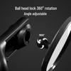 360° Adjustable Stainless Steel Rearview Mirror for Road Bike Handlebars