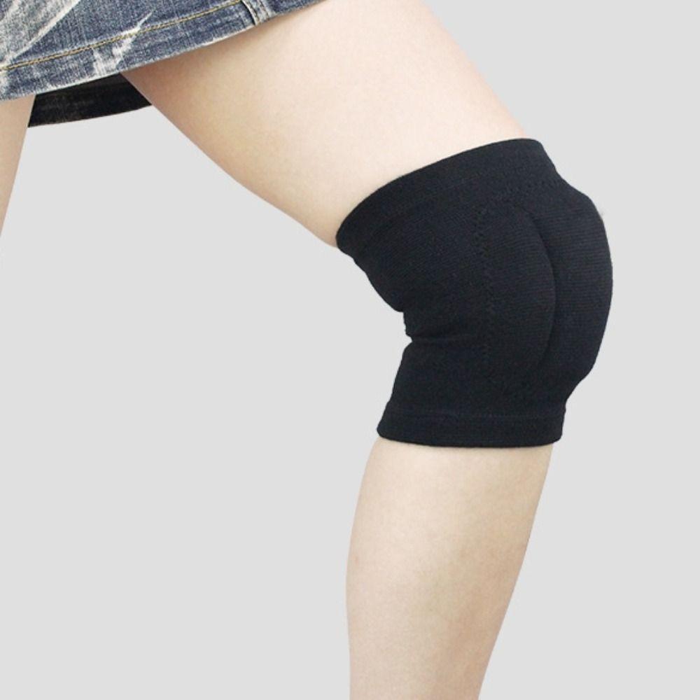 1 Pair Volleyball Sponge Sports Knee Pads Yoga Elastic Knee Pads Dance Knee Pads  Fitness Gear