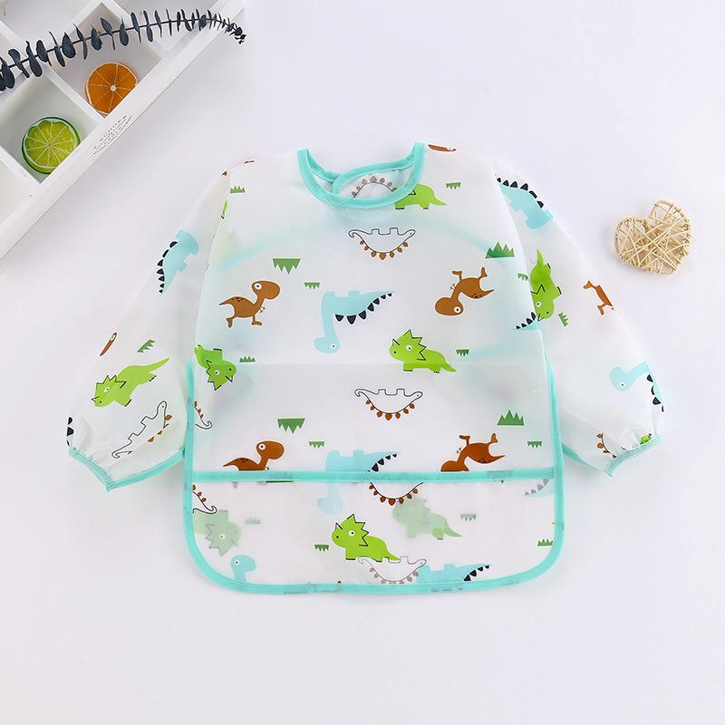 

Xue Ou Ni Waterproof Baby Smock & Bib - Cartoon Reverse Korean Style 90 (for around 1 year old)