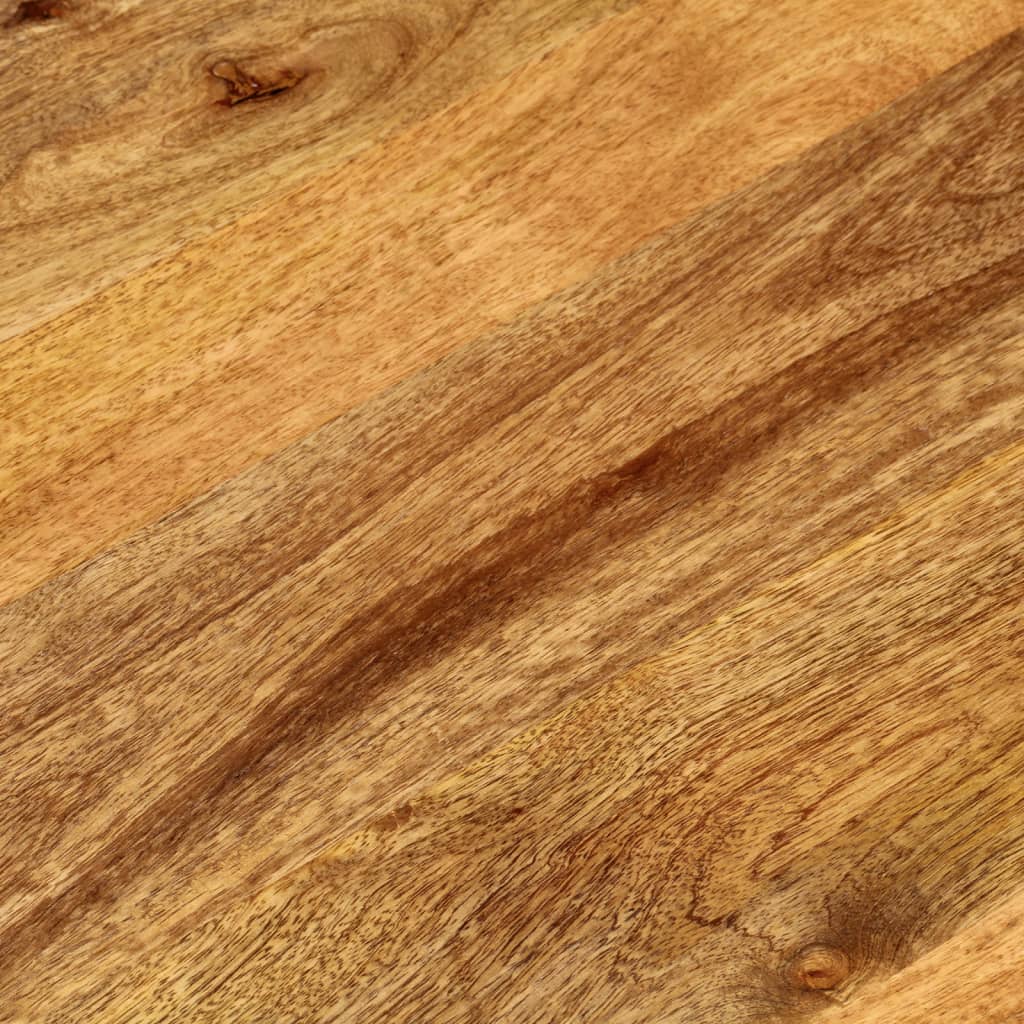 Vidaxl Blat Stołu, 100X40X3,8 Cm, Owalny, Lite Drewno Mango