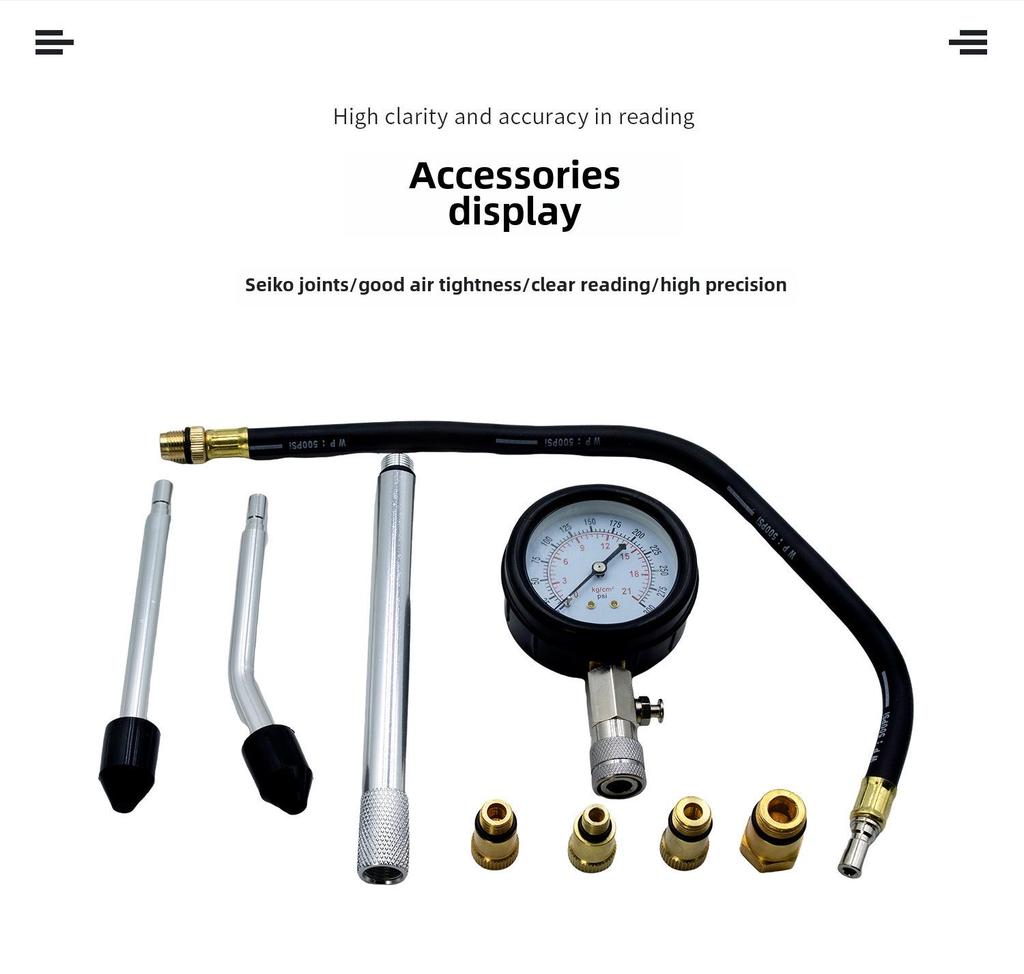 Doppelzweck Automobil- & Motorrad-Zylinderdruckmesswerkzeug