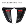 Car Left Right Side Fender Ventilation Air Vent Cover Shark Gills Decor Stickers
