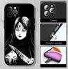MH79 Junji Ito Tomie Phone Shell Case for iPhone 7 8 11 12 13 14 15 16 17 16E XS Pro Max XR X SE Air