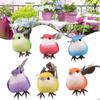 6x Fake Feather Bird Xmas Tree Decor Perched Woodland Birds Decor Adornment Home Decorations For Yard Garden Outdoor Living