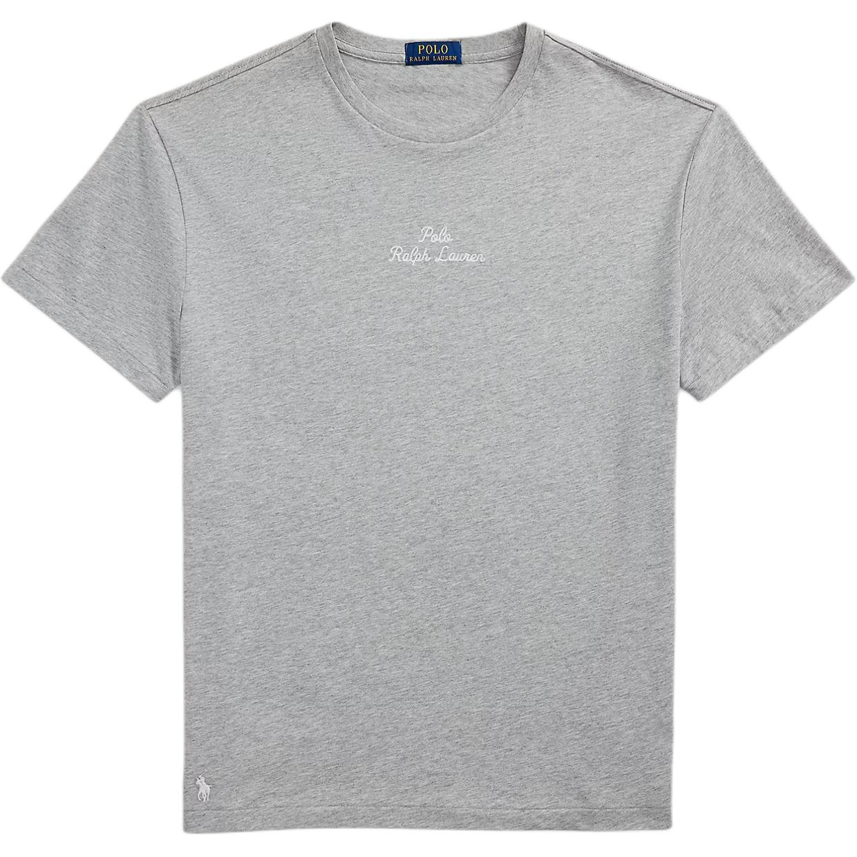 Polo Ralph Lauren Классическая посадка Логотип Вязаная футболка Унисекс Топы 710936585-026 L