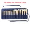 Professional Makeup Artist Women's Cosmetic Brush Bag Travel Organizer Makeup Brushes Storage Bag Fold Portable Beauty Bag