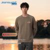 Jeanswest Men's Fleece-Lined Raglan Long Sleeve T-Shirt