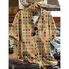 Summer Cuban Shirts Retro Hawaiian Loose Men's Short Sleeved Shirt