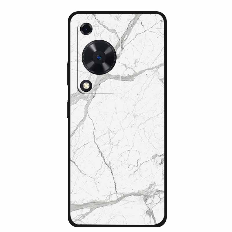 For Huawei nova Y72 Case Marble Soft Silicone TPU Phone Cases Back Cover For Huawei Enjoy 70 NovaY72 Painted Shockproof Coque