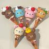 Jucărie Capsulă Kawaii Drăguță de Anime Cutie Surpriză Lanț cu Mărgele Ursuleț Înghețată Pandantiv Agățat Geantă Păpușă Model Decorațiune Cadou pentru Copii