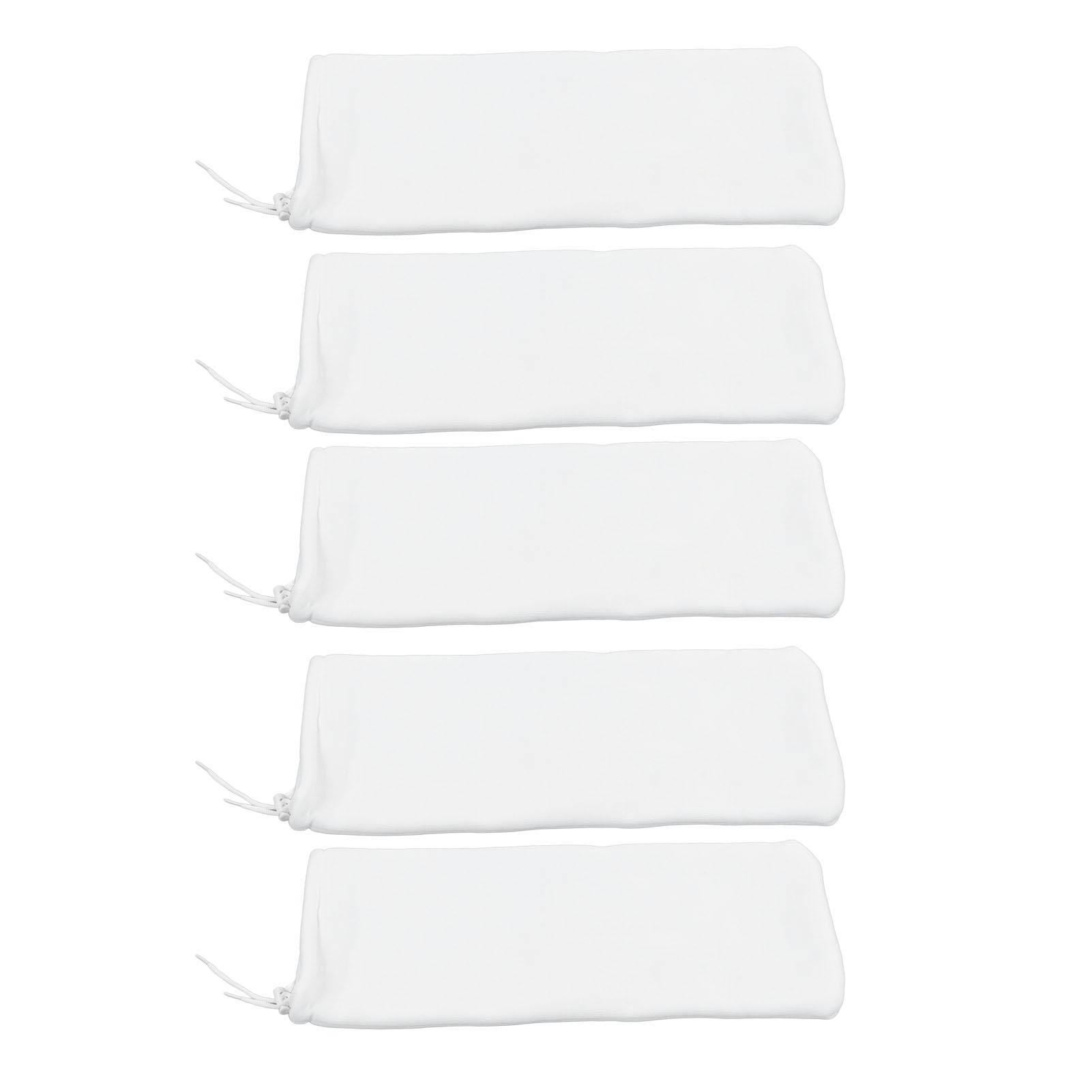 

5pcs Aquarium Filter Bag Dry Wet Separation High Density Fish Tank Media Mesh Bags for Aquarium Fish Tank