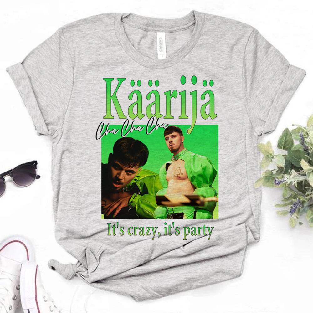 Kaarija tshirt Women designer harajuku streetwear t shirt girl Unisexga clothing