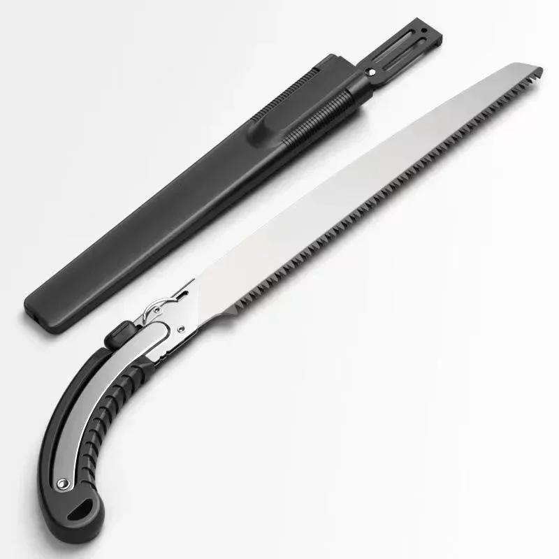 Outdoor Garden Multifunctional Portable Hand Saw Three-sided Tooth High Temperature Quenching Pruning Fruit Tree Waist Saw