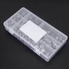 160Pcs Hose Clamps Silver 304 Stainless Steel Spring Clip for Fuel Diesel Petrol Pipe