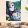 G-Genshin I-Impact F-Furina Anime Tapestry Art Science Fiction Room Home Decor Wall Art Decor