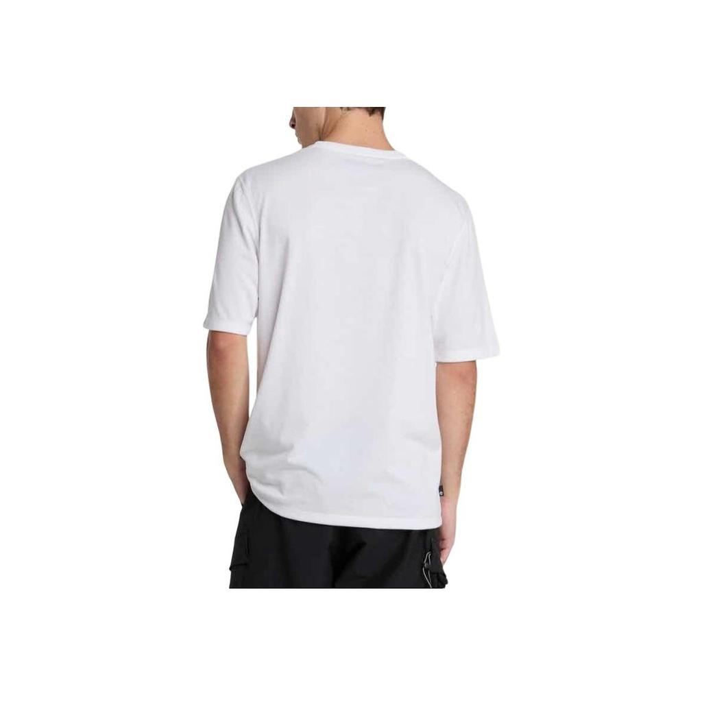 Timberland Letter Pattern Printed Short Sleeve Round Neck T-Shirt Men Tops White TB0A41Z51001