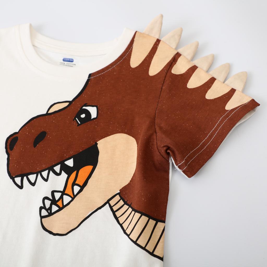 Summer Boys' Sports Two-Piece Knit Shorts and T-Shirt Set - European & American Style