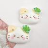 30-Piece Set of Random Styles of Small Resin Accessories for Diy, Various Styles, Dopamine Color Series, Cat Pattern Designs, Snowman Shapes, Hair 