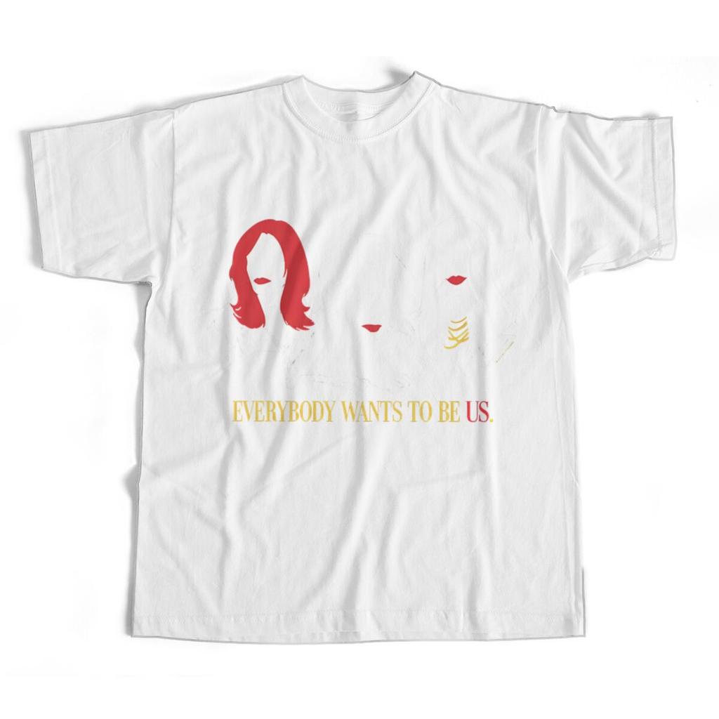 Harajuku American Style Retro Movie TShirt Women Classic Satirical Quotes Tees Crewneck 100 Cotton Streetwear