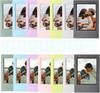 Colorful 14-piece set of 3-inch mini photo frame suitable for Fuji Polaroid and Polaroid 2x3 small photos computer photo album type colorful displa