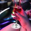 1pcs Luminous Bottle Stickers Lights 6cm LED Coaster Lamps for Xmas Bar KTV Wedding Party Cocktail Drink Cups Vase Decor