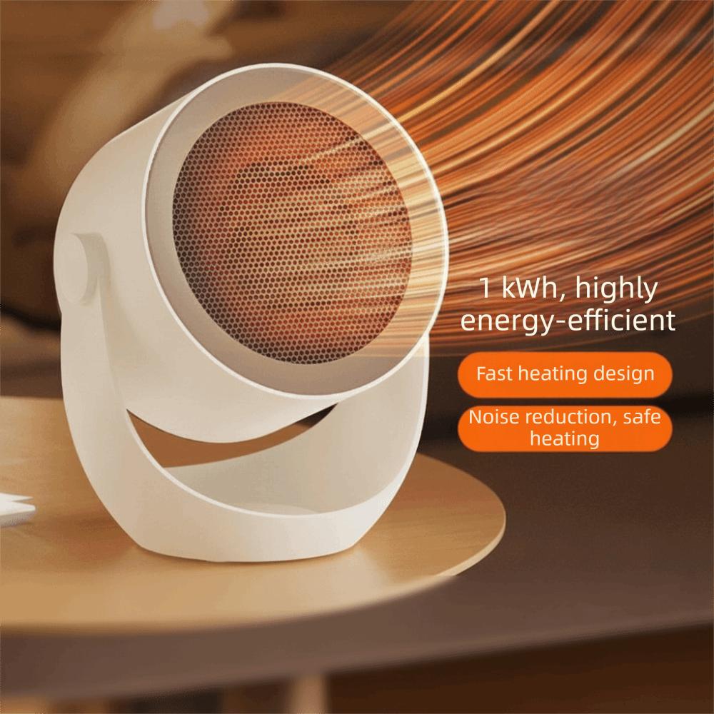 Desktop Space Heater Wall Mountable Heating Fan Energy Saving Electric Heater Indoor Room