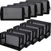 2026 10pcs Mesh Makeup Bags Portable Zipper Cosmetic Bags Breathable Travel Toiletry Bags for Home Travel Accessories Organizer