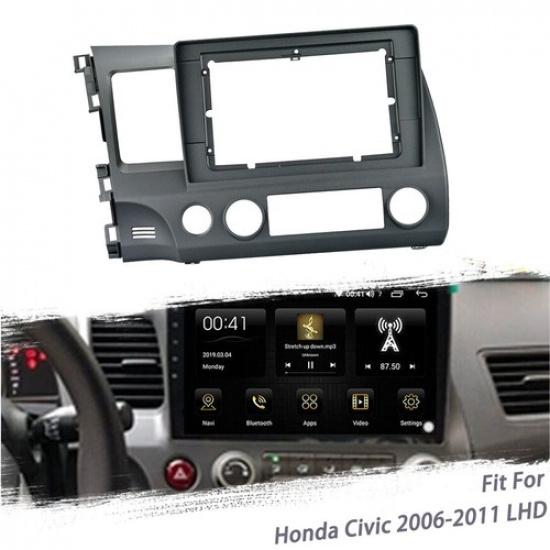 Auto Stereo 10.1" Radio DVD Fascia Plate Frame For Honda Civic 2006-2011