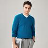 Herren 100% Kaschmir V-Ausschnitt Pullover