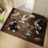 Cartoon Non-Slip Floor Mat: Durable, Mud Scraper, Easy-to-Clean Entrance Mat